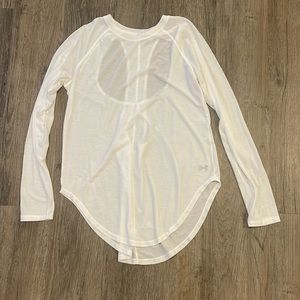 Under Armour White Long Sleeve